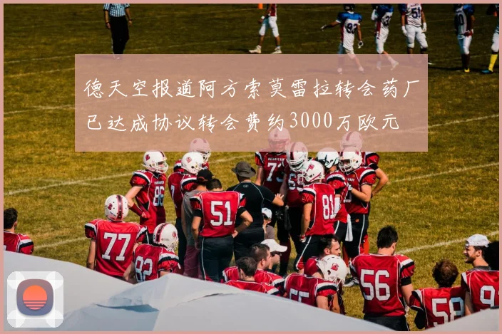 德天空报道阿方索莫雷拉转会药厂已达成协议转会费约3000万欧元